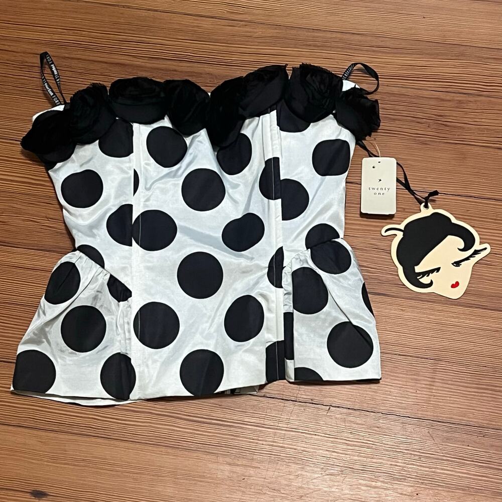 Forever 21 Strapless Top S NWT